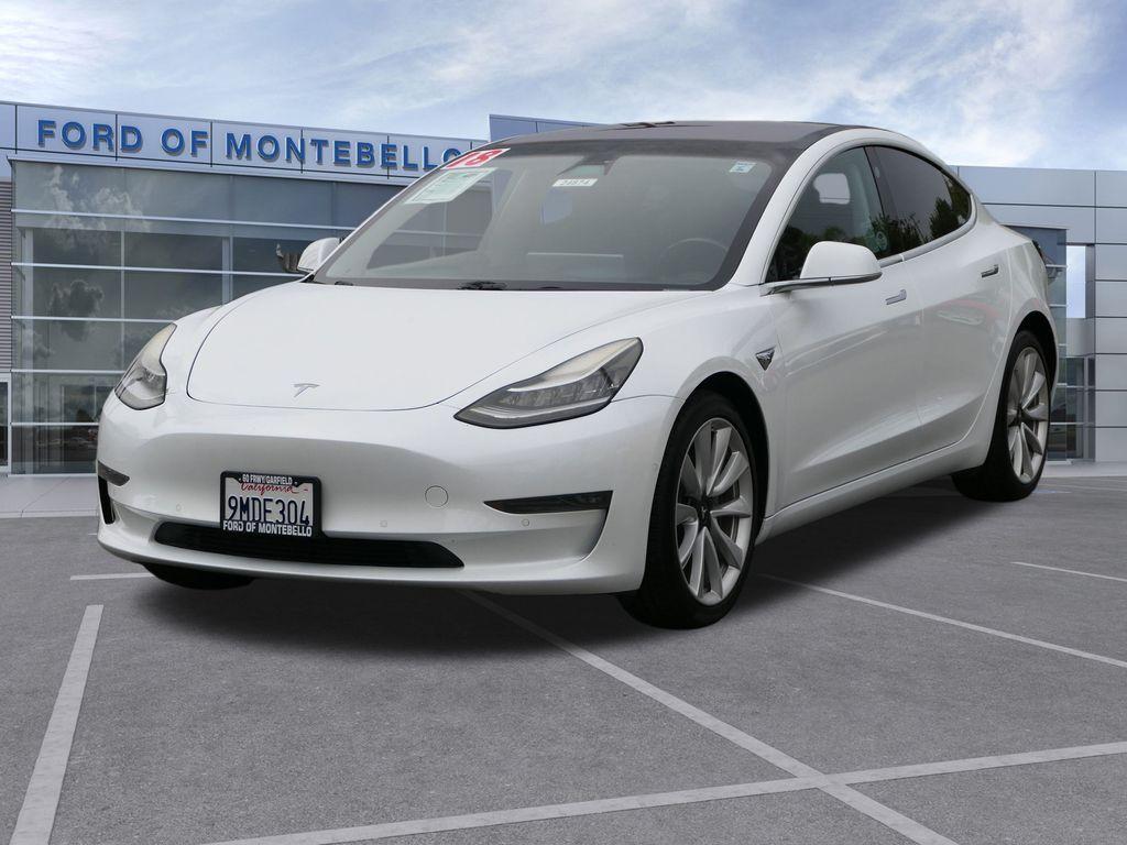 used 2018 Tesla Model 3 car, priced at $23,988