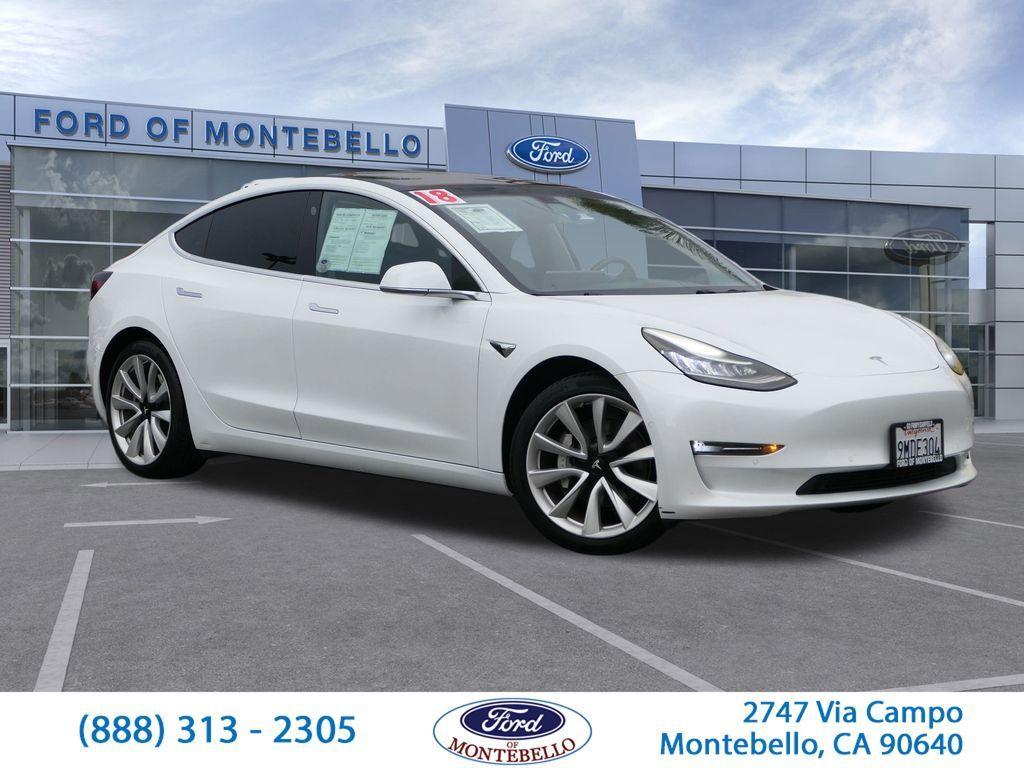 used 2018 Tesla Model 3 car, priced at $23,988