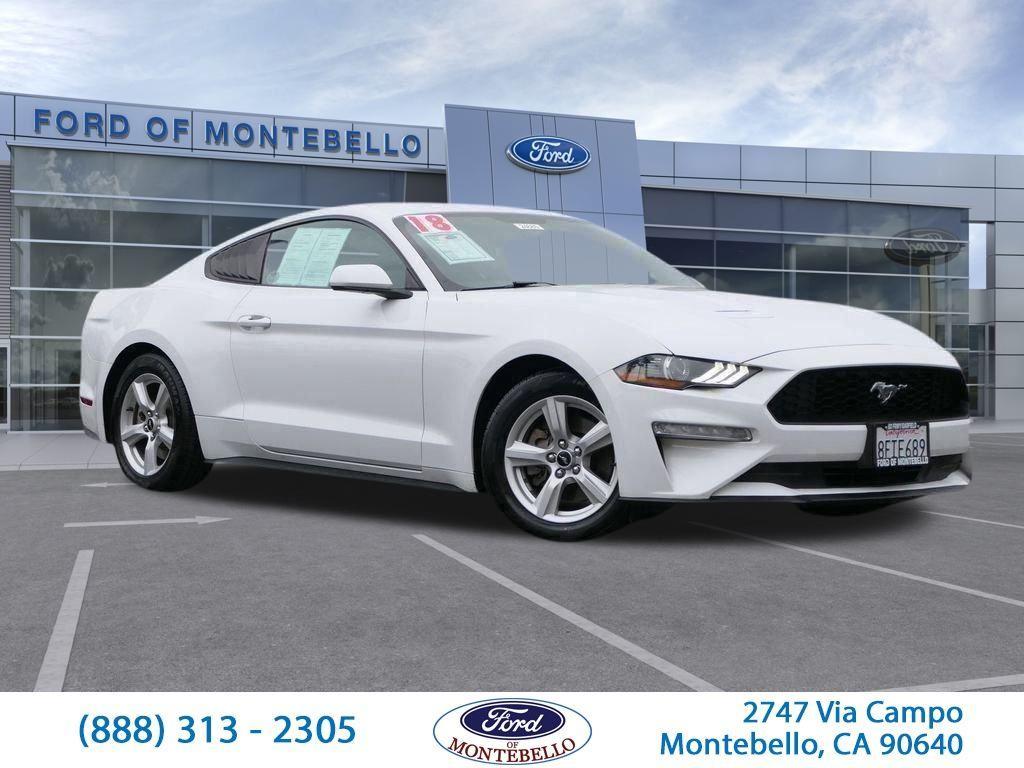 used 2018 Ford Mustang car, priced at $18,988