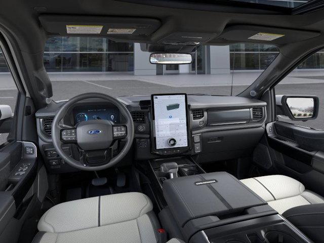 new 2025 Ford F-150 Lightning car, priced at $89,385