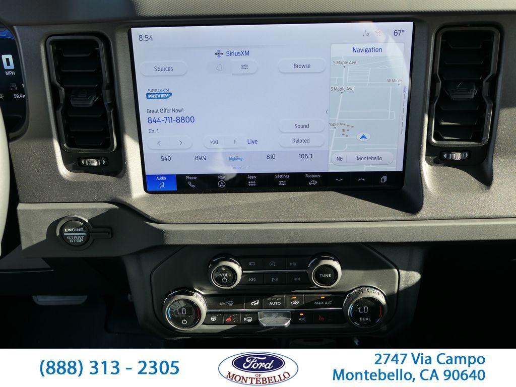 new 2025 Ford Bronco car, priced at $60,865