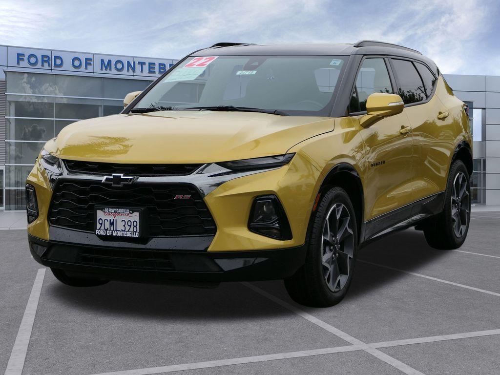 used 2022 Chevrolet Blazer car, priced at $25,988
