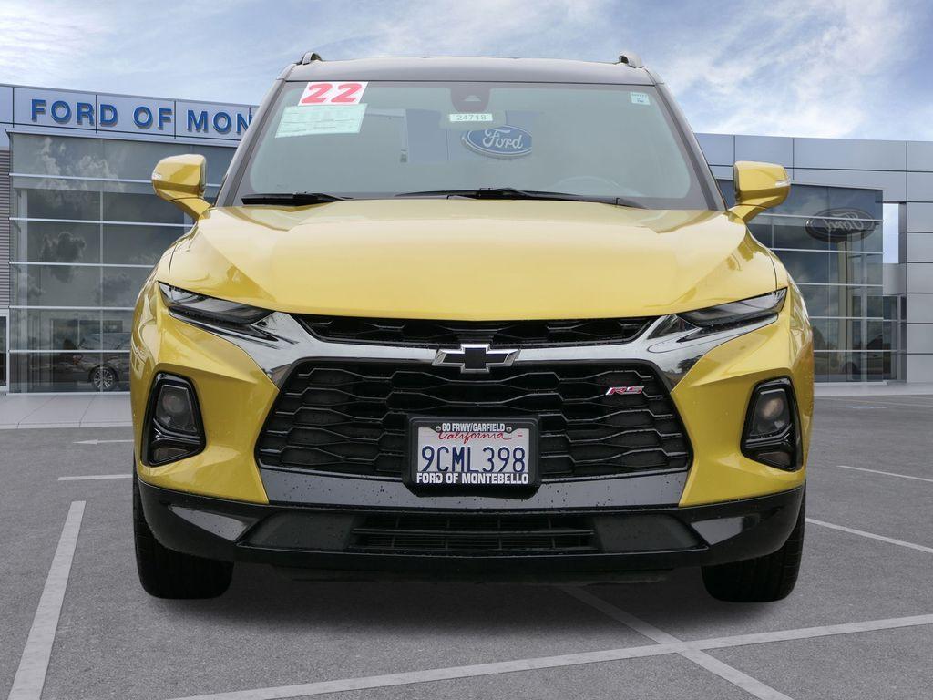 used 2022 Chevrolet Blazer car, priced at $25,988