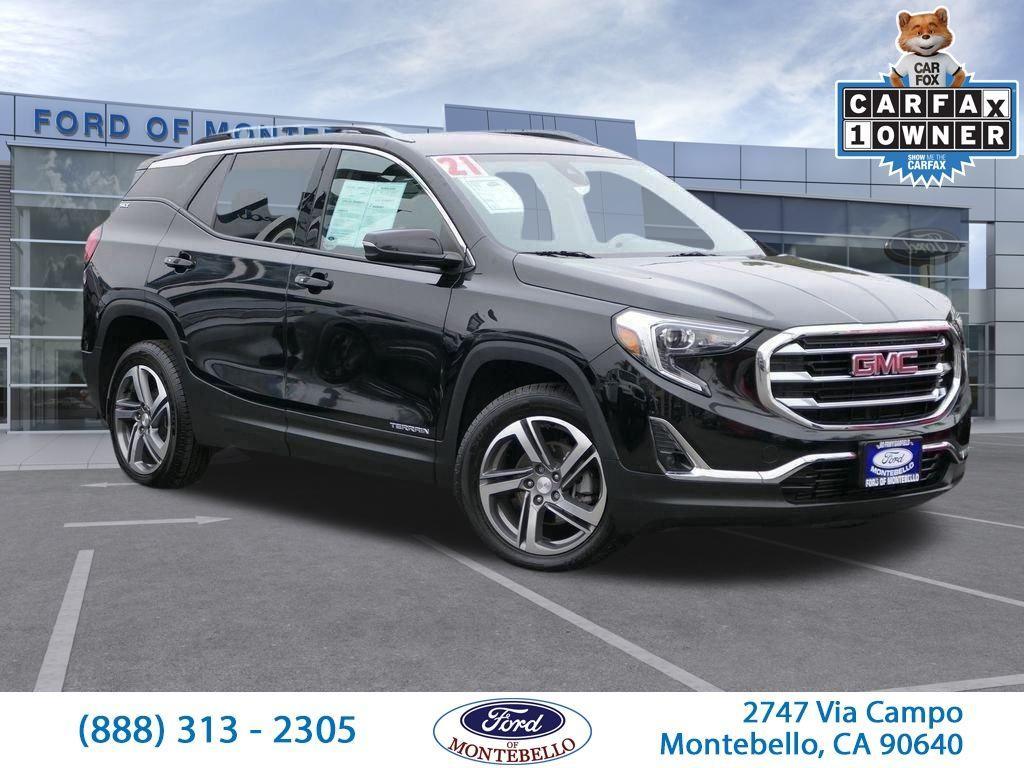 used 2021 GMC Terrain car, priced at $19,988