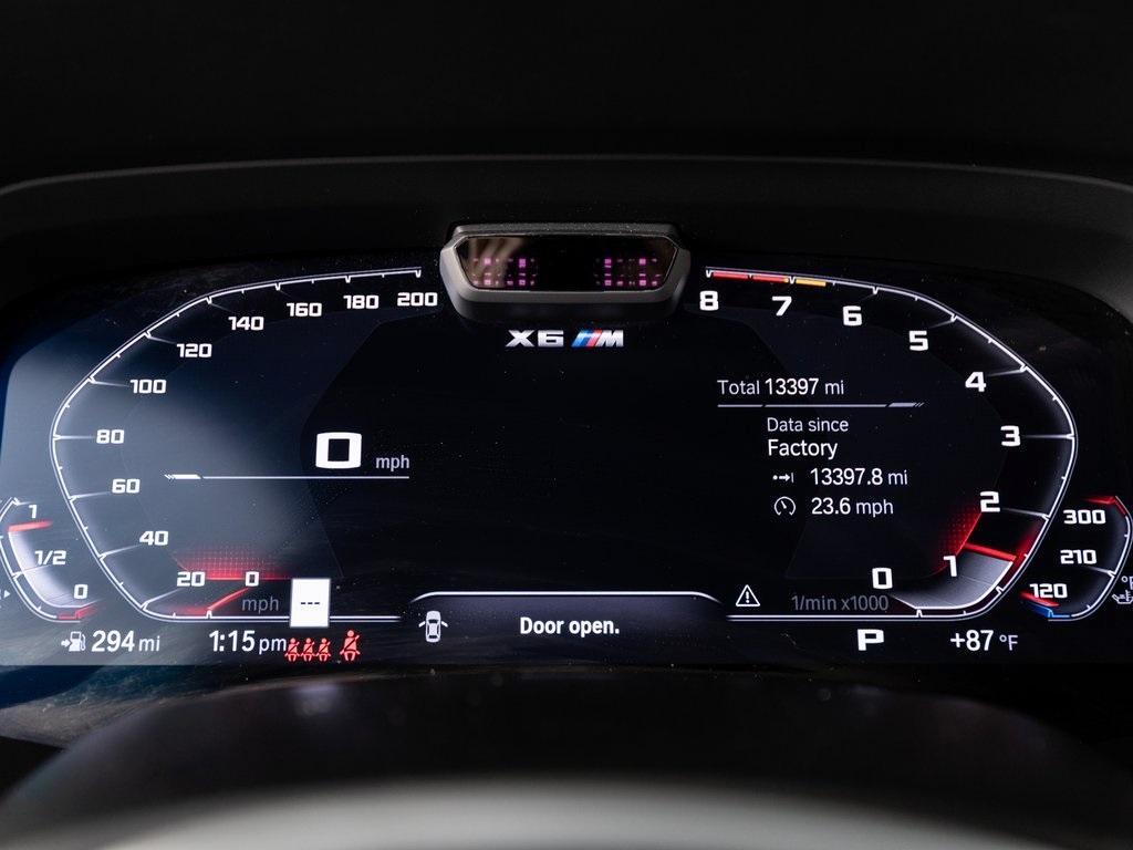 used 2023 BMW X6 M car, priced at $92,995