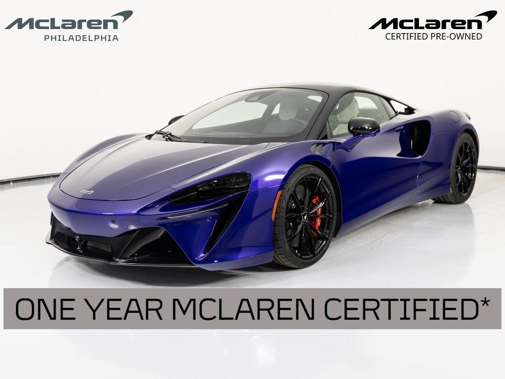 used 2023 McLaren Artura car, priced at $209,995