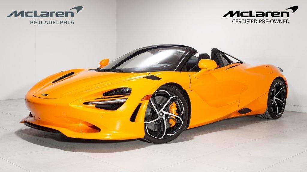 used 2024 McLaren 750S car, priced at $389,995