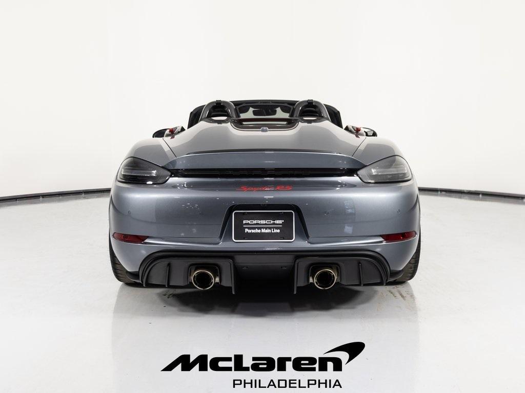 used 2024 Porsche 718 Spyder car, priced at $244,995