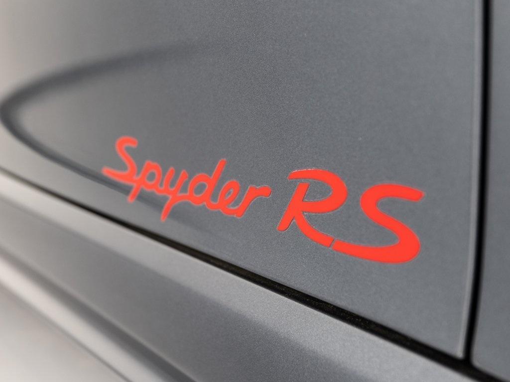 used 2024 Porsche 718 Spyder car, priced at $244,995