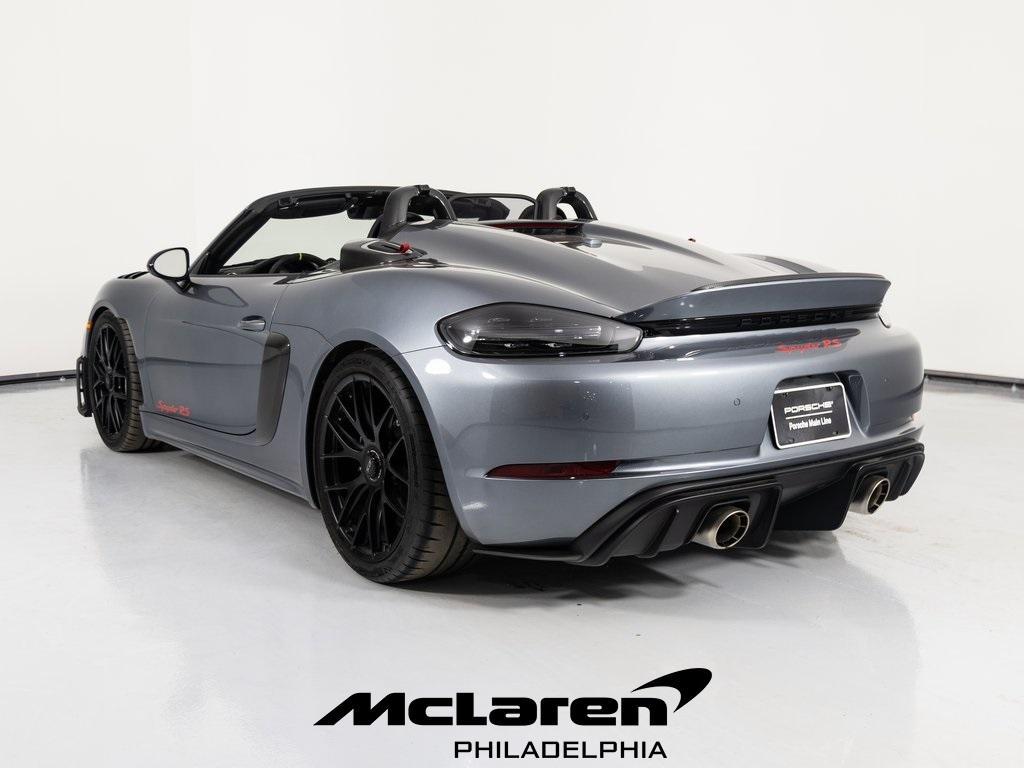 used 2024 Porsche 718 Spyder car, priced at $244,995