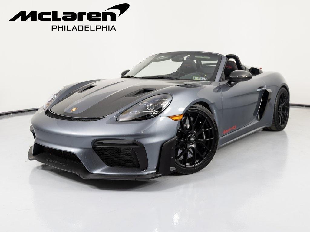 used 2024 Porsche 718 Spyder car, priced at $244,995