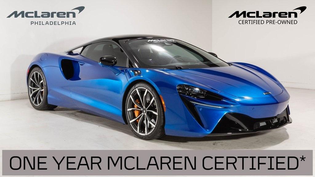 used 2023 McLaren Artura car, priced at $214,624