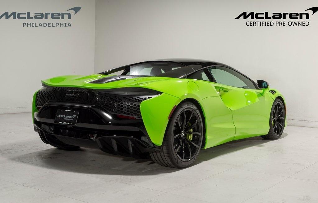 used 2023 McLaren Artura car, priced at $234,995