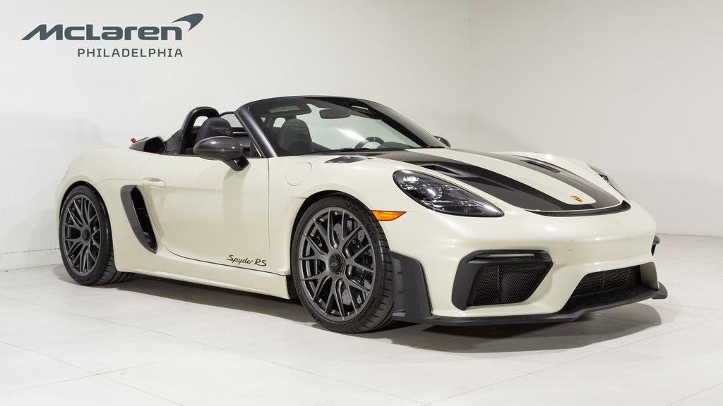 used 2024 Porsche 718 Spyder car, priced at $257,995