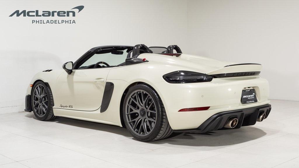 used 2024 Porsche 718 Spyder car, priced at $257,995