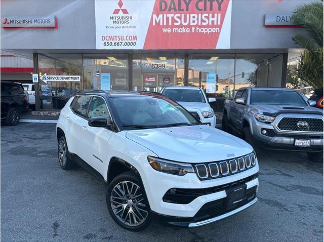 used 2022 Jeep Compass car, priced at $23,498