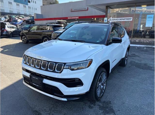 used 2022 Jeep Compass car, priced at $23,498