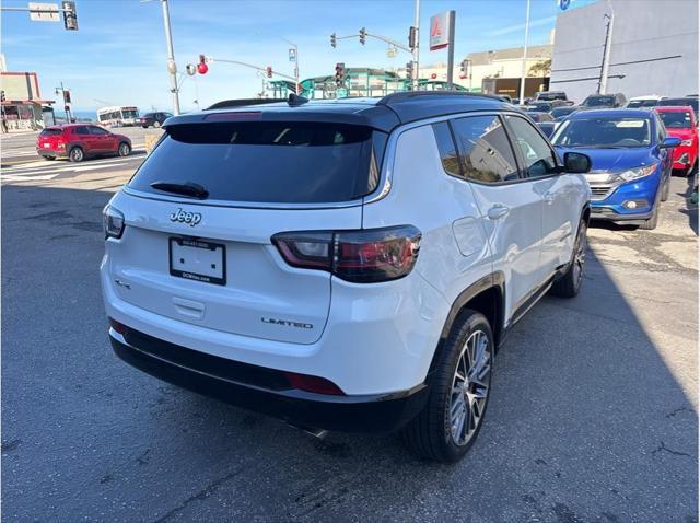 used 2022 Jeep Compass car, priced at $23,498