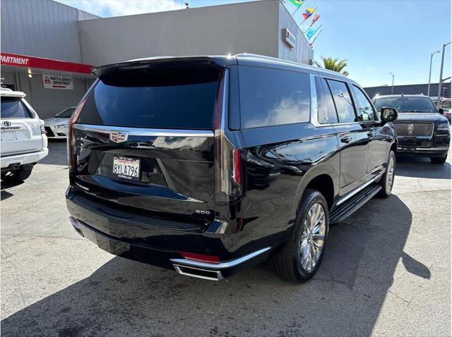 used 2022 Cadillac Escalade ESV car, priced at $68,388