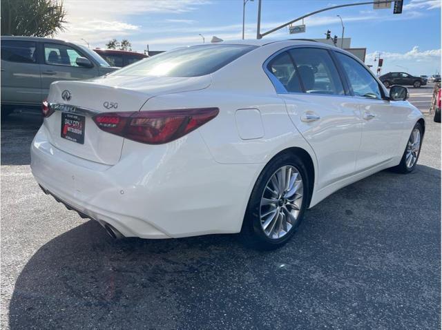 used 2021 INFINITI Q50 car, priced at $26,988