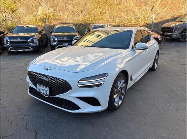 used 2022 Genesis G70 car, priced at $25,788