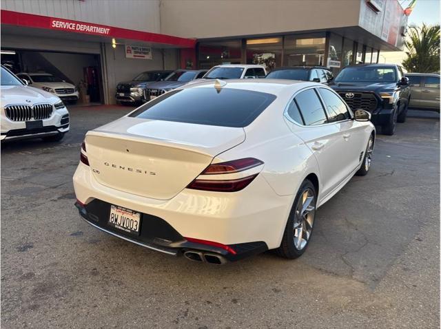 used 2022 Genesis G70 car, priced at $25,788