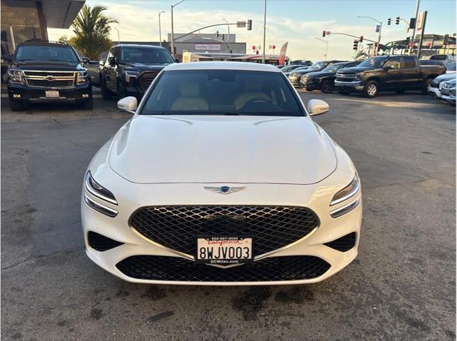 used 2022 Genesis G70 car, priced at $25,788