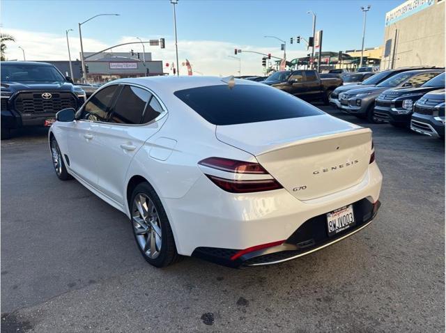 used 2022 Genesis G70 car, priced at $25,788