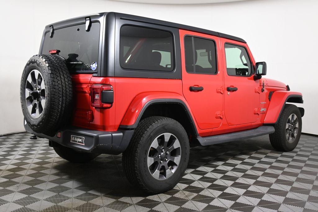 used 2018 Jeep Wrangler Unlimited car, priced at $24,630