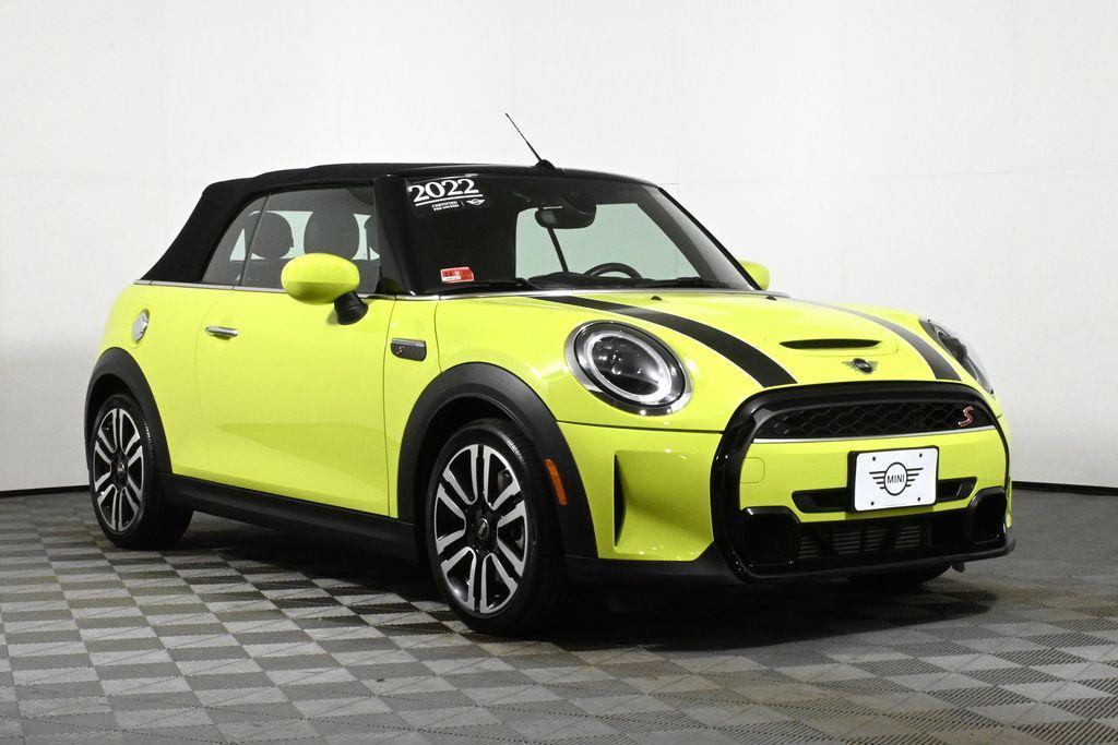 used 2022 MINI Convertible car, priced at $29,694