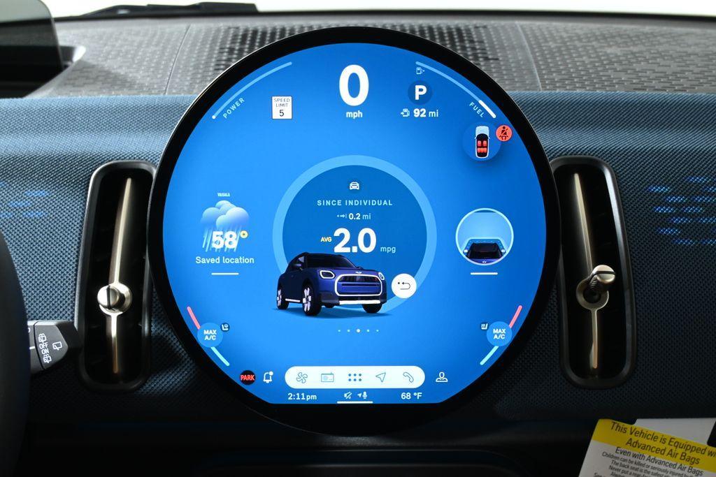new 2025 MINI Countryman car, priced at $44,425
