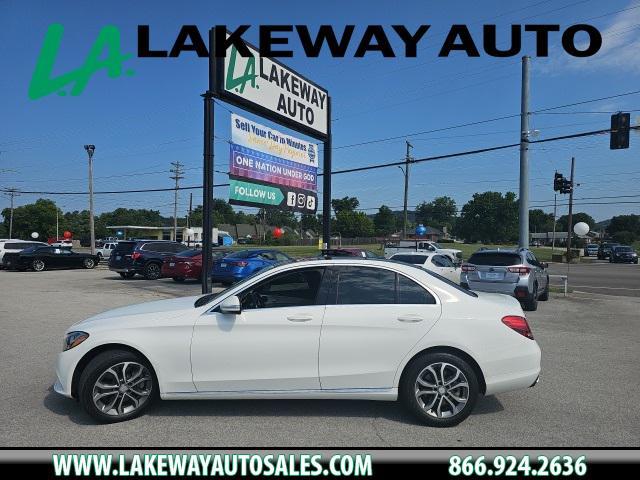 used 2015 Mercedes-Benz C-Class car, priced at $14,000