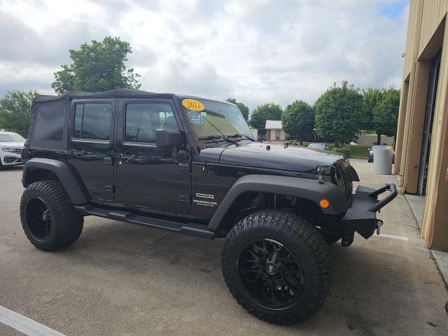 used 2014 Jeep Wrangler Unlimited car, priced at $17,900