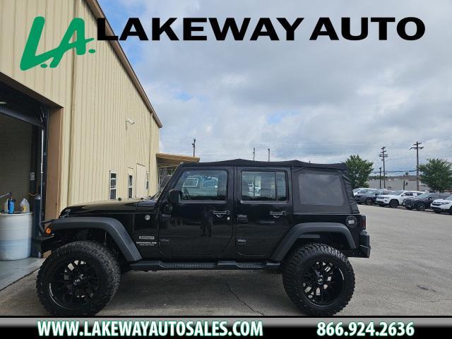 used 2014 Jeep Wrangler Unlimited car, priced at $17,900
