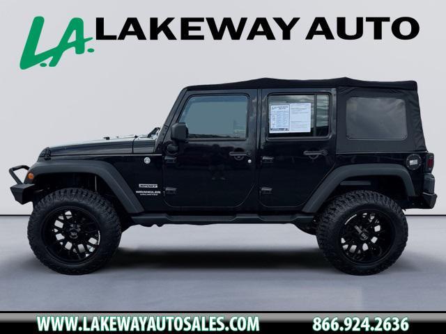used 2014 Jeep Wrangler Unlimited car, priced at $17,900