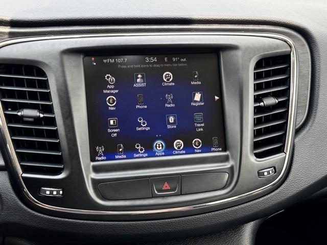 used 2016 Chrysler 200 car, priced at $12,400