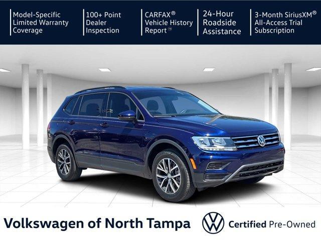 used 2021 Volkswagen Tiguan car, priced at $19,822