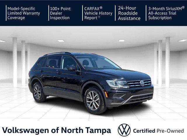 used 2021 Volkswagen Tiguan car, priced at $18,619
