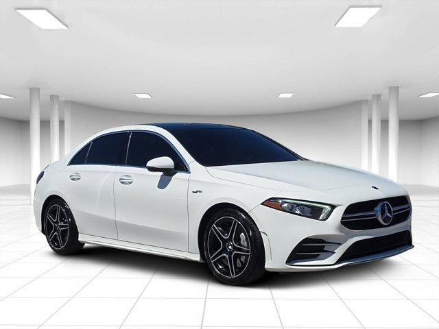 used 2021 Mercedes-Benz AMG A 35 car, priced at $34,371