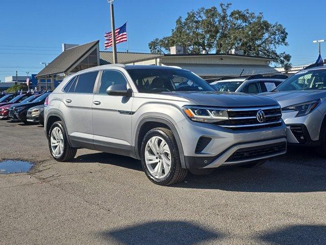 used 2021 Volkswagen Atlas Cross Sport car, priced at $21,952