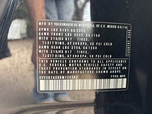 used 2019 Volkswagen Tiguan car, priced at $14,707