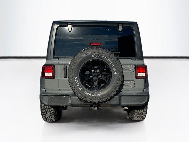 used 2021 Jeep Wrangler Unlimited car, priced at $20,046