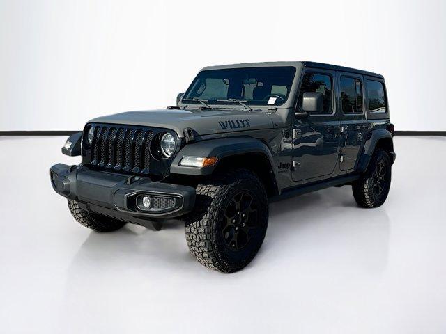 used 2021 Jeep Wrangler Unlimited car, priced at $20,046