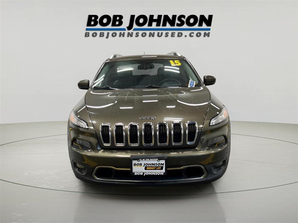used 2015 Jeep Cherokee car, priced at $11,306