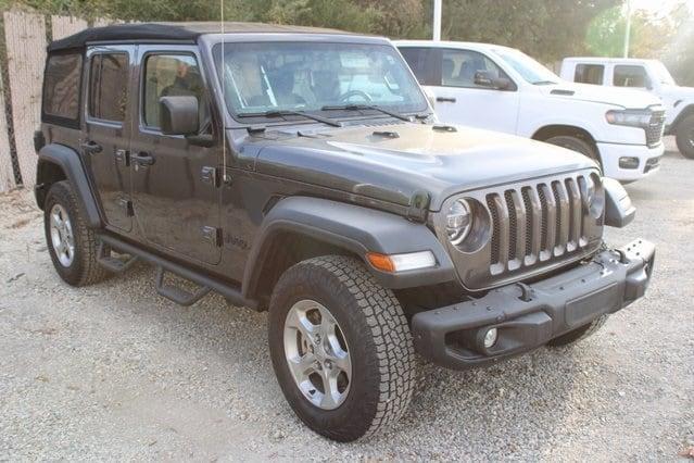 used 2021 Jeep Wrangler Unlimited car, priced at $26,490