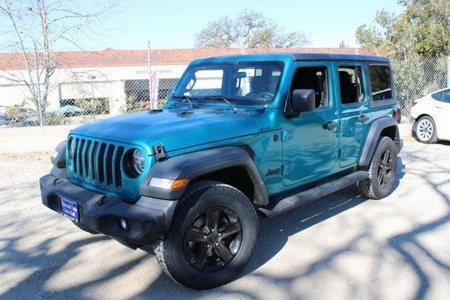 used 2020 Jeep Wrangler Unlimited car, priced at $24,790