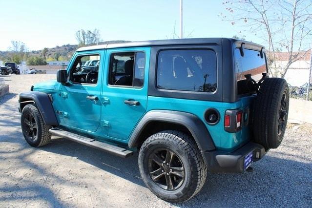 used 2020 Jeep Wrangler Unlimited car, priced at $24,790