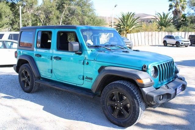 used 2020 Jeep Wrangler Unlimited car, priced at $24,790