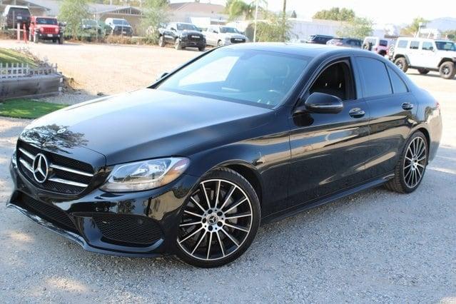 used 2018 Mercedes-Benz C-Class car, priced at $15,900