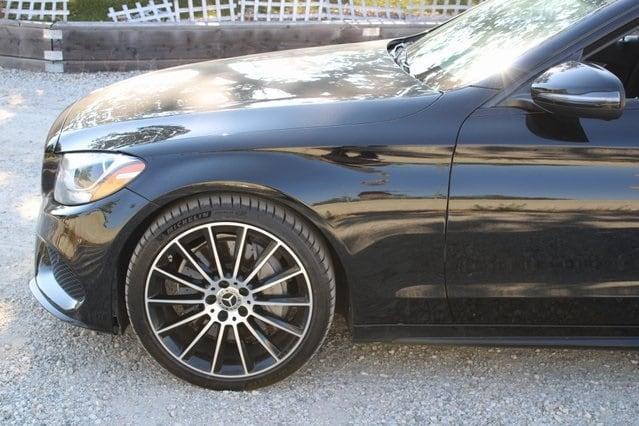used 2018 Mercedes-Benz C-Class car, priced at $15,900